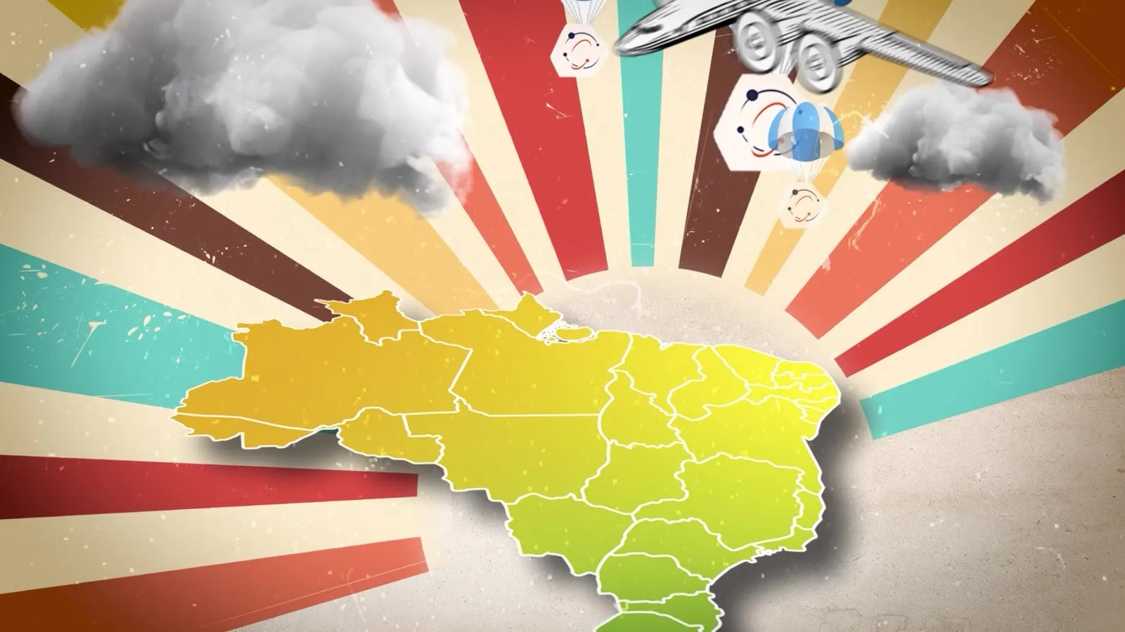 A rede se espalha por estados e municípios