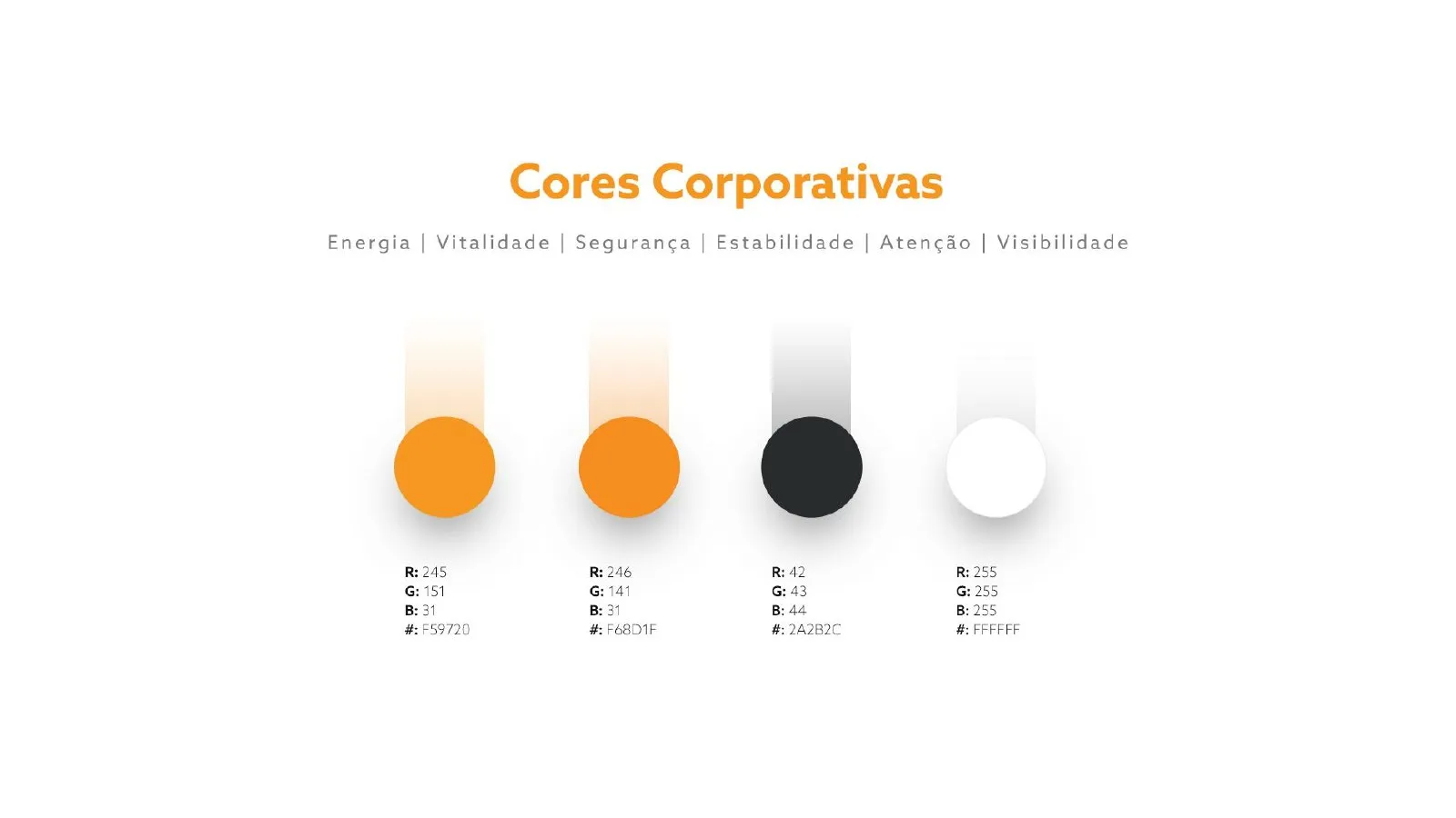 Versões, tipografia e cores 3