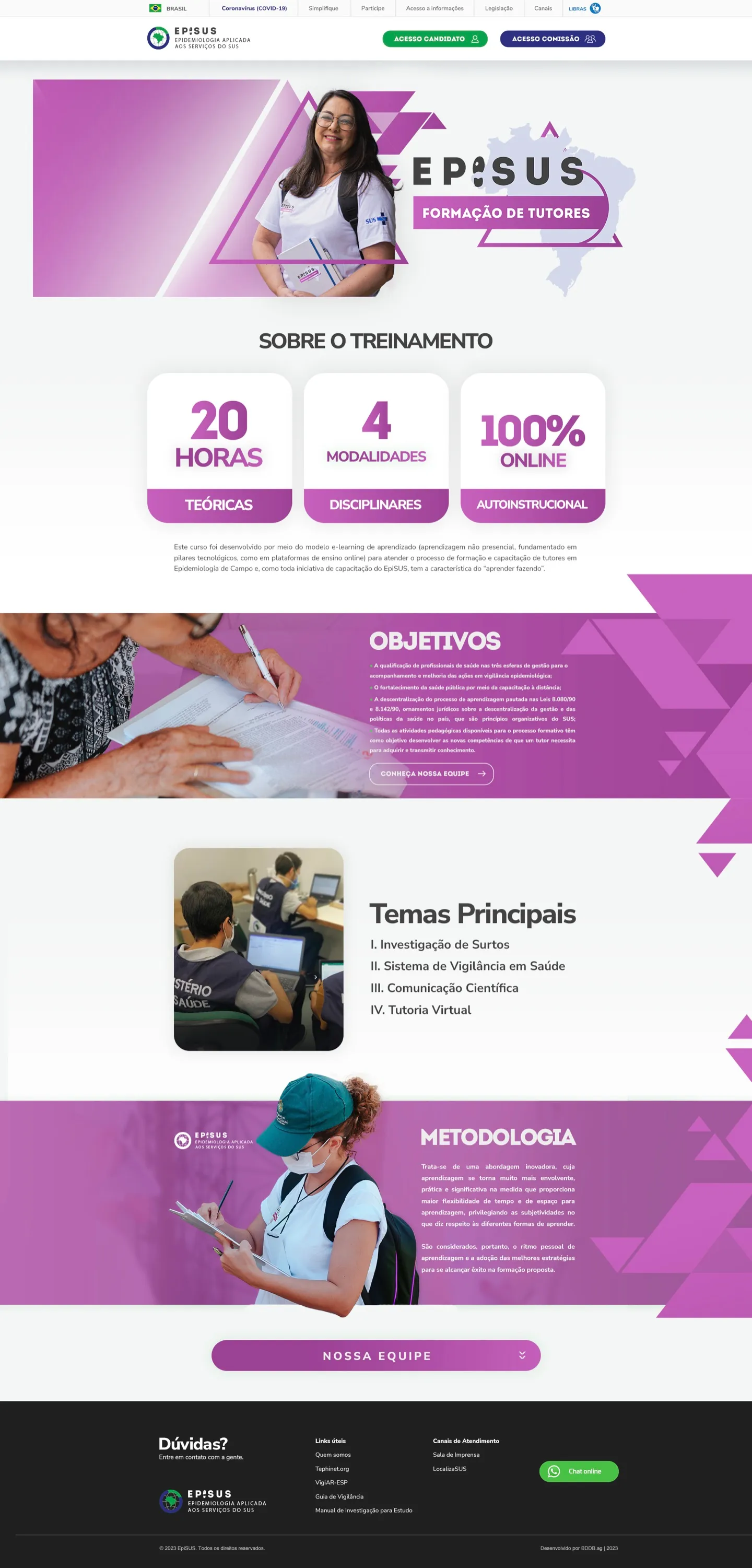 EpiSUS · Tutores