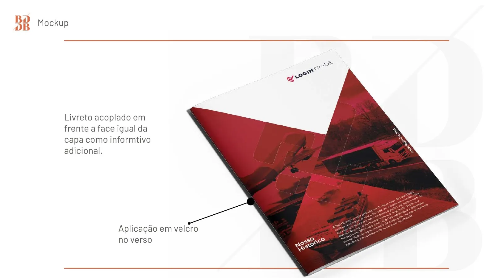 Pasta corporativa com livreto 4
