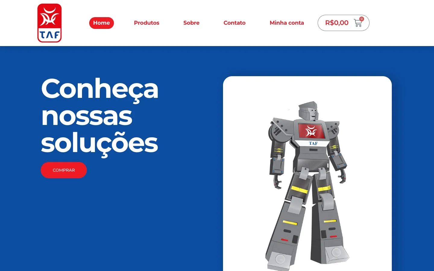 UI e UX do site e do e-commerce 2