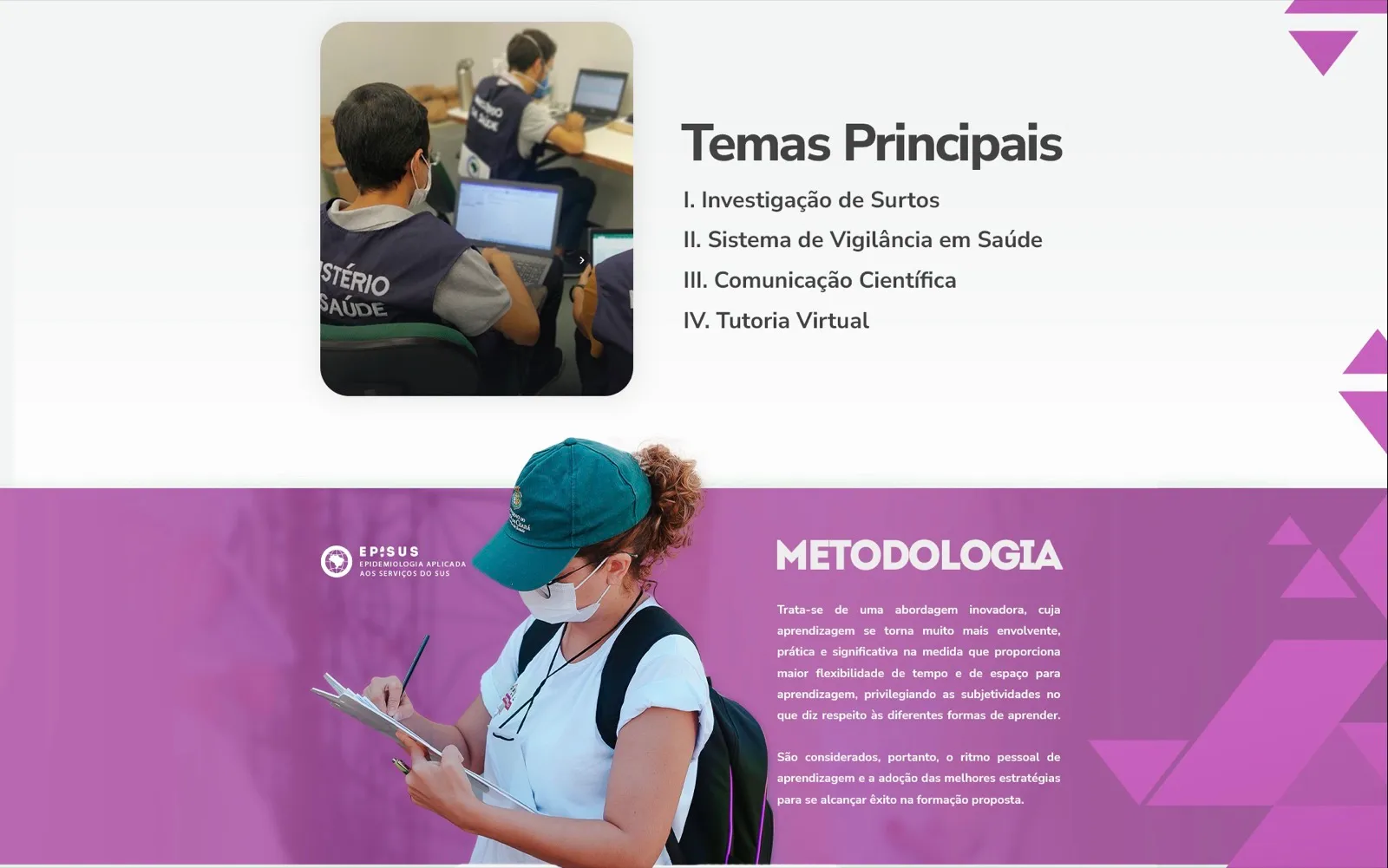 Temas e metodologia