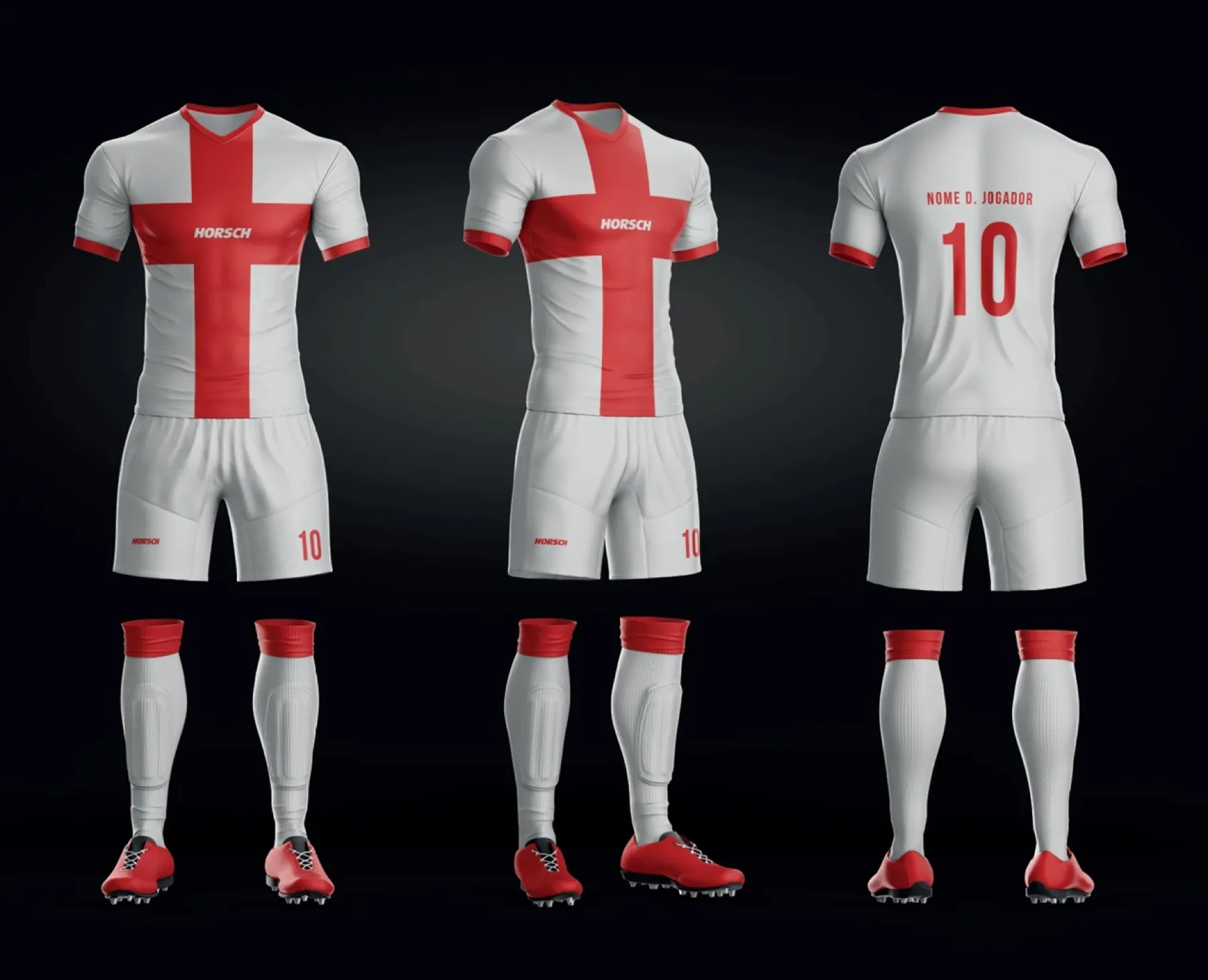 Uniformes do time HORSCH 1