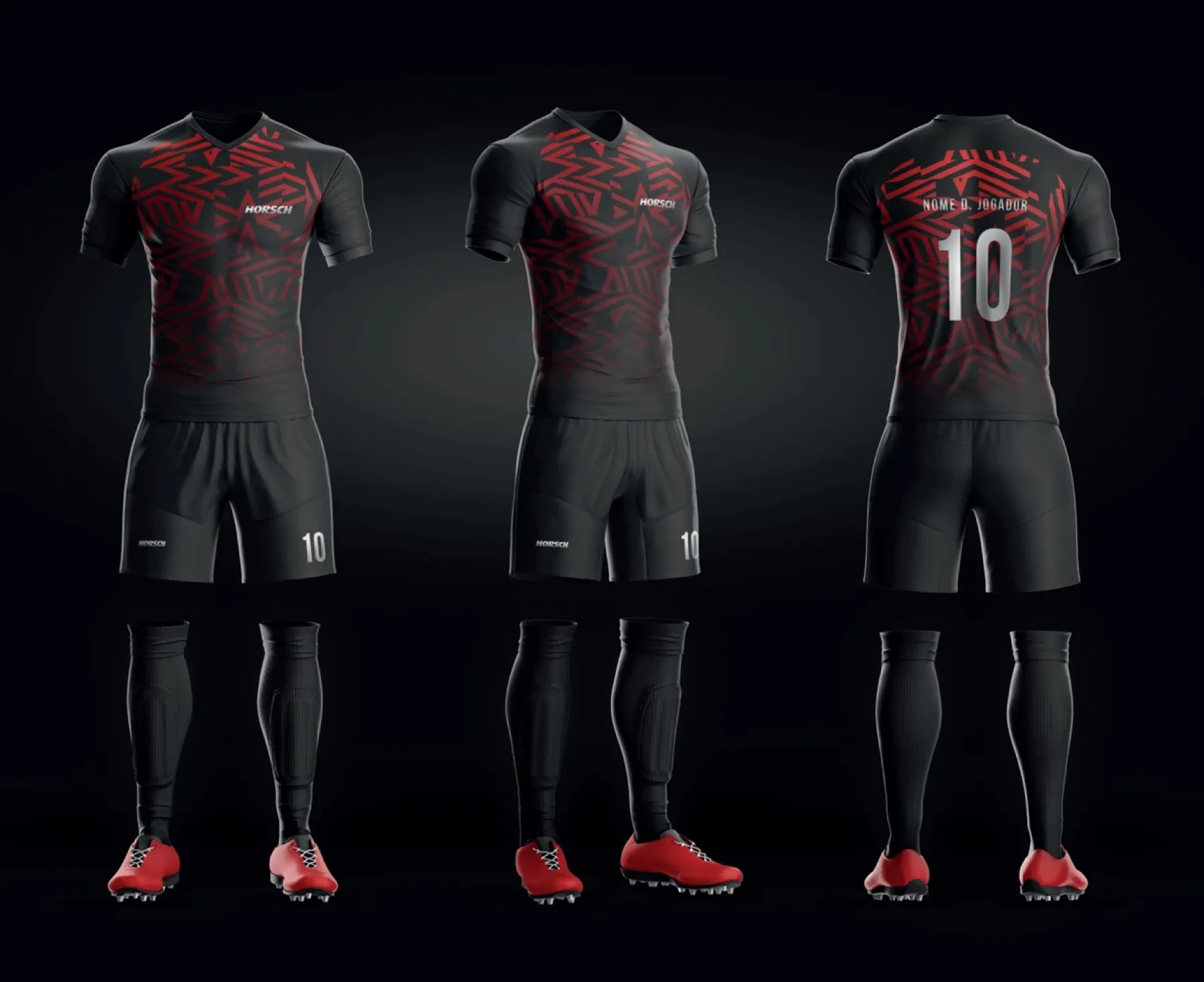 Uniformes do time HORSCH 3