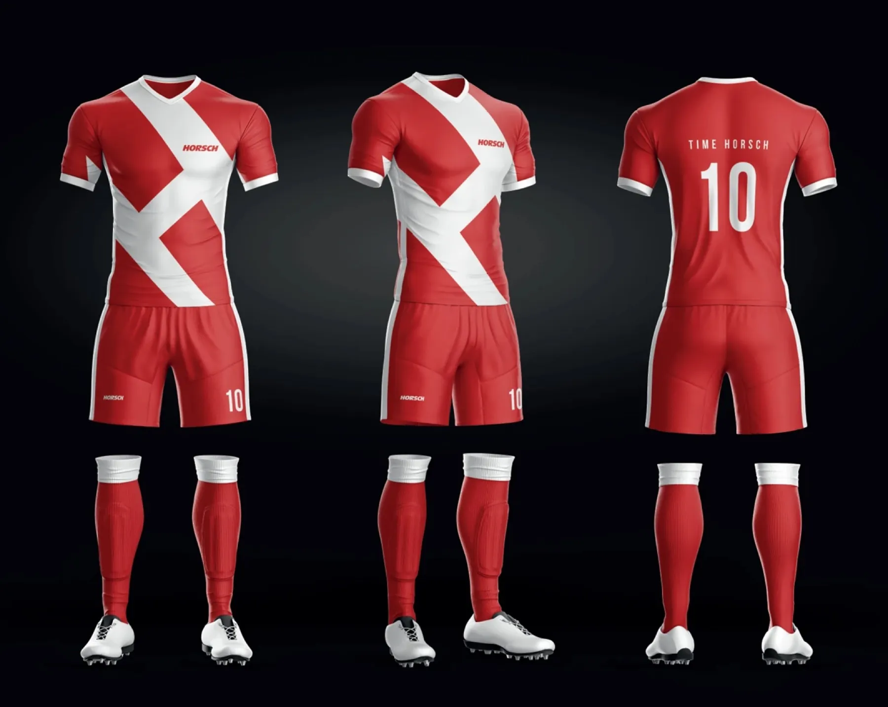 Uniformes do time HORSCH 4